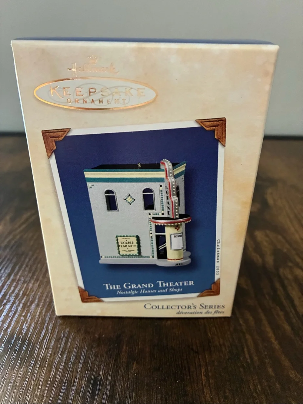 Hallmark Keepsake Grand Theater Ornament 2003 NIB